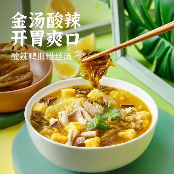 Huiweizan Spicy and Sour Duck Blood Vermicelli Soup 294.5g