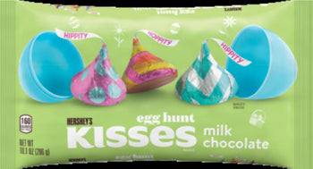 Hershey's 牛奶巧克力之吻 – 复活节彩蛋包装袋装 286克