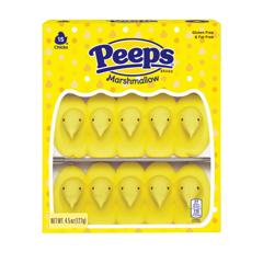 Peeps 黄色棉花糖小鸡 – 15只装,128克
