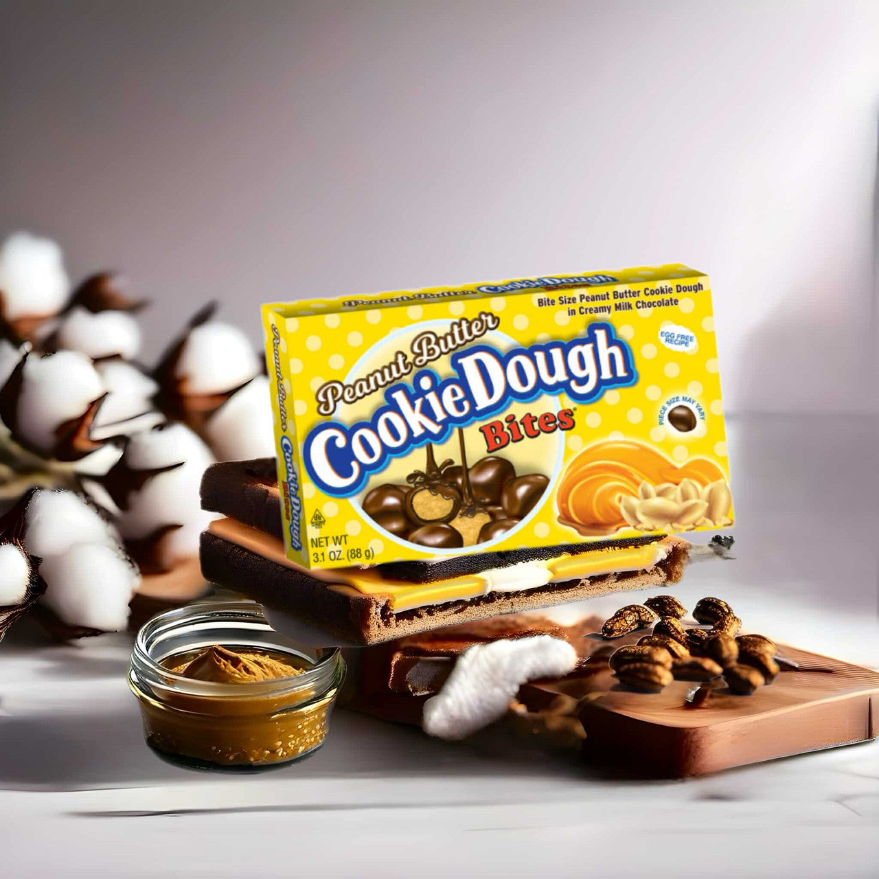 Taste of Nature Cookie Dough Bites Peanut Butter Theatre Box – 88g