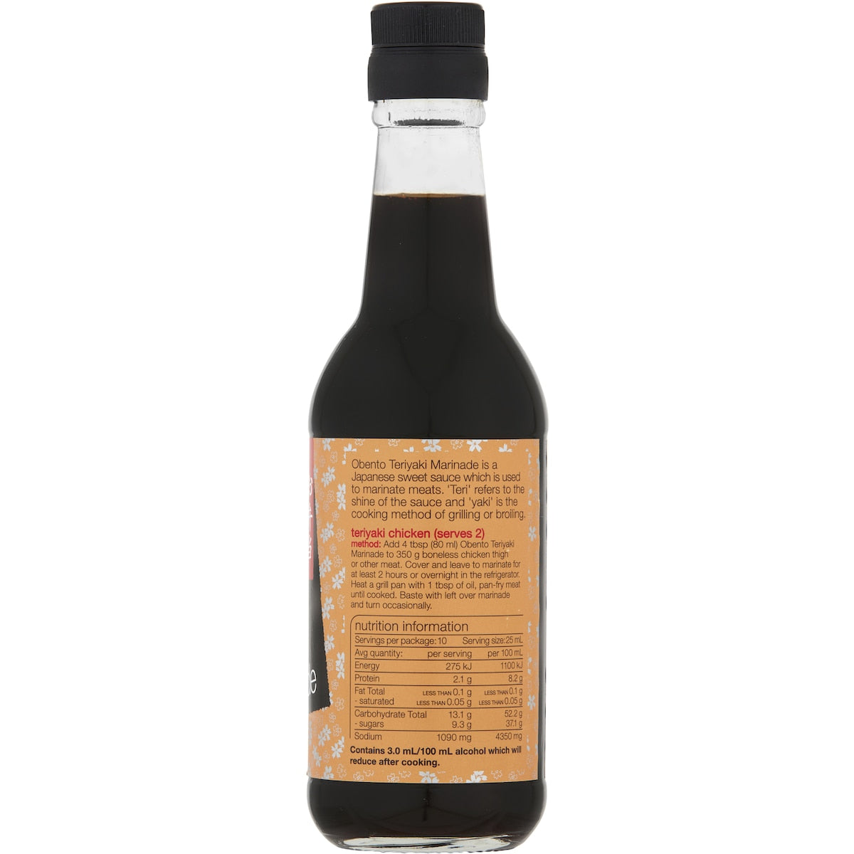 Obento Teriyaki Marinade 250mL