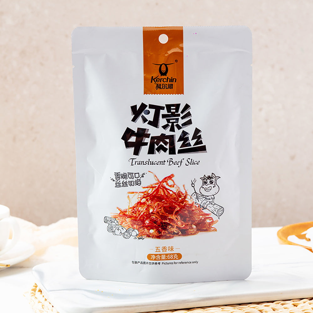 科尔沁 灯影牛肉丝 麻辣味 – 68克