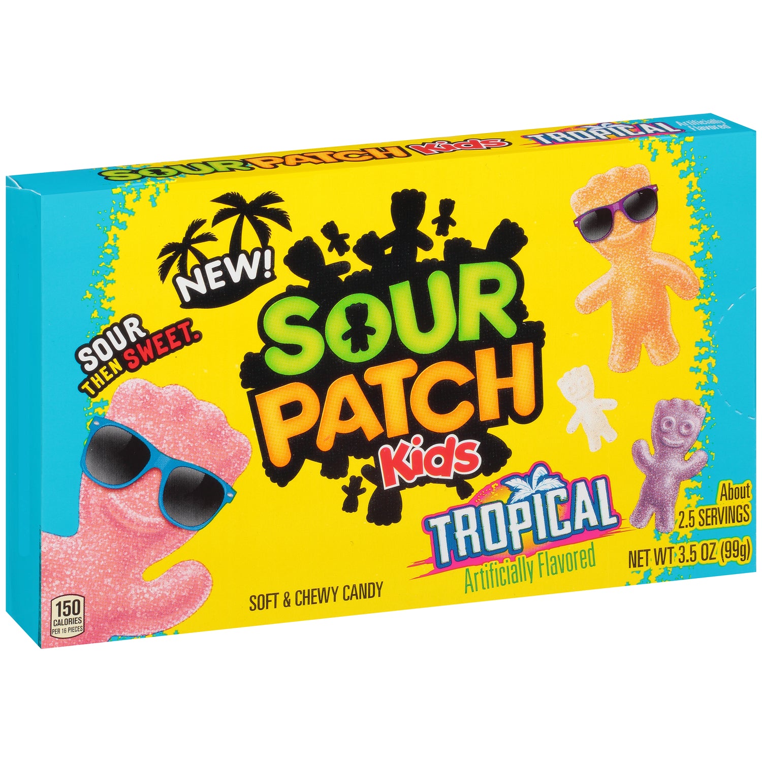 Sour Patch Kids TROPICAL Theater box  99G