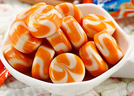 Alpenliebe Sunshine Orange Milk Hard Candy 31g