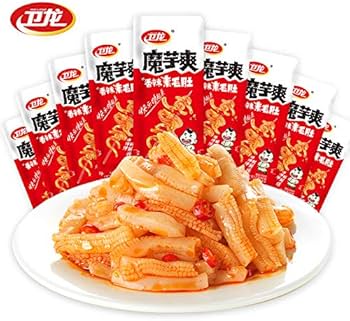 卫龙 魔芋爽 香辣素毛肚 252克
