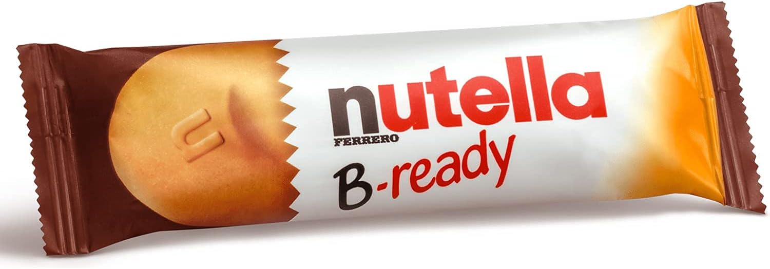 Nutella B-Ready Hazelnut Chocolate Snack Sticks (22g x 15 Pack)