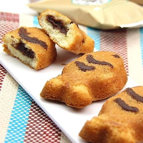 好丽友 小鱼糯糯夹心饼 红豆味 168克(12枚装)