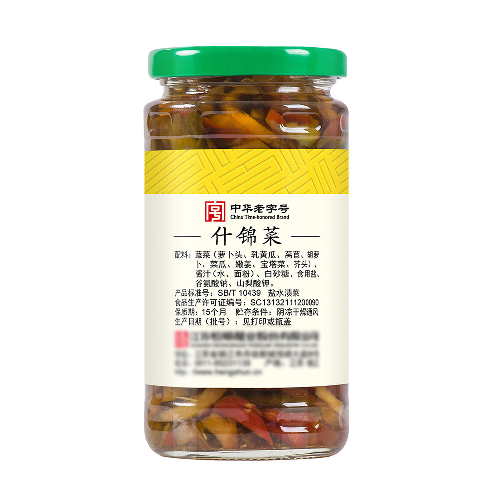 Heng Shun Pickled Vegetables Assorted Mixed 375g