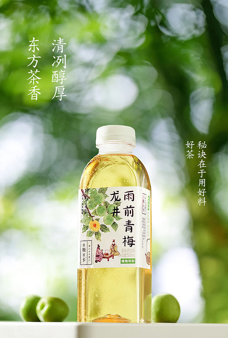 Plant Arrival Pre-Rain Green Plum Longjing Tea – 500ml