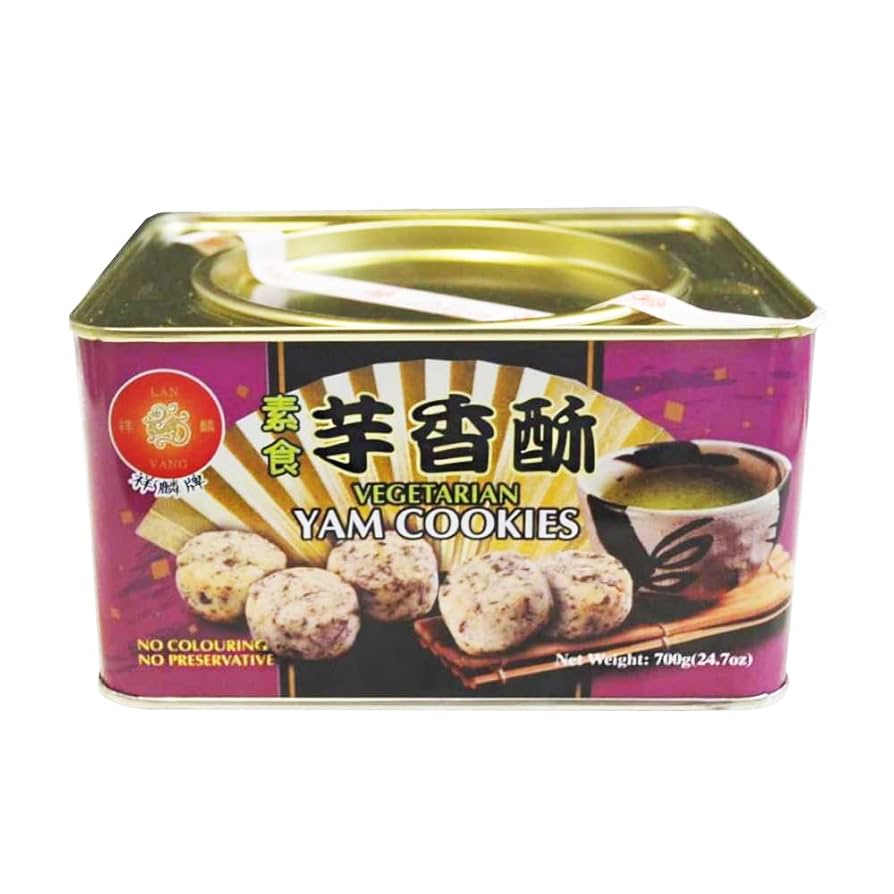 Lan Vang Vegan Yam Cookies 700g
