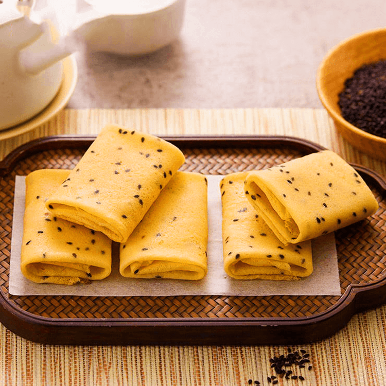 扬航 手工芝麻蛋卷 168克