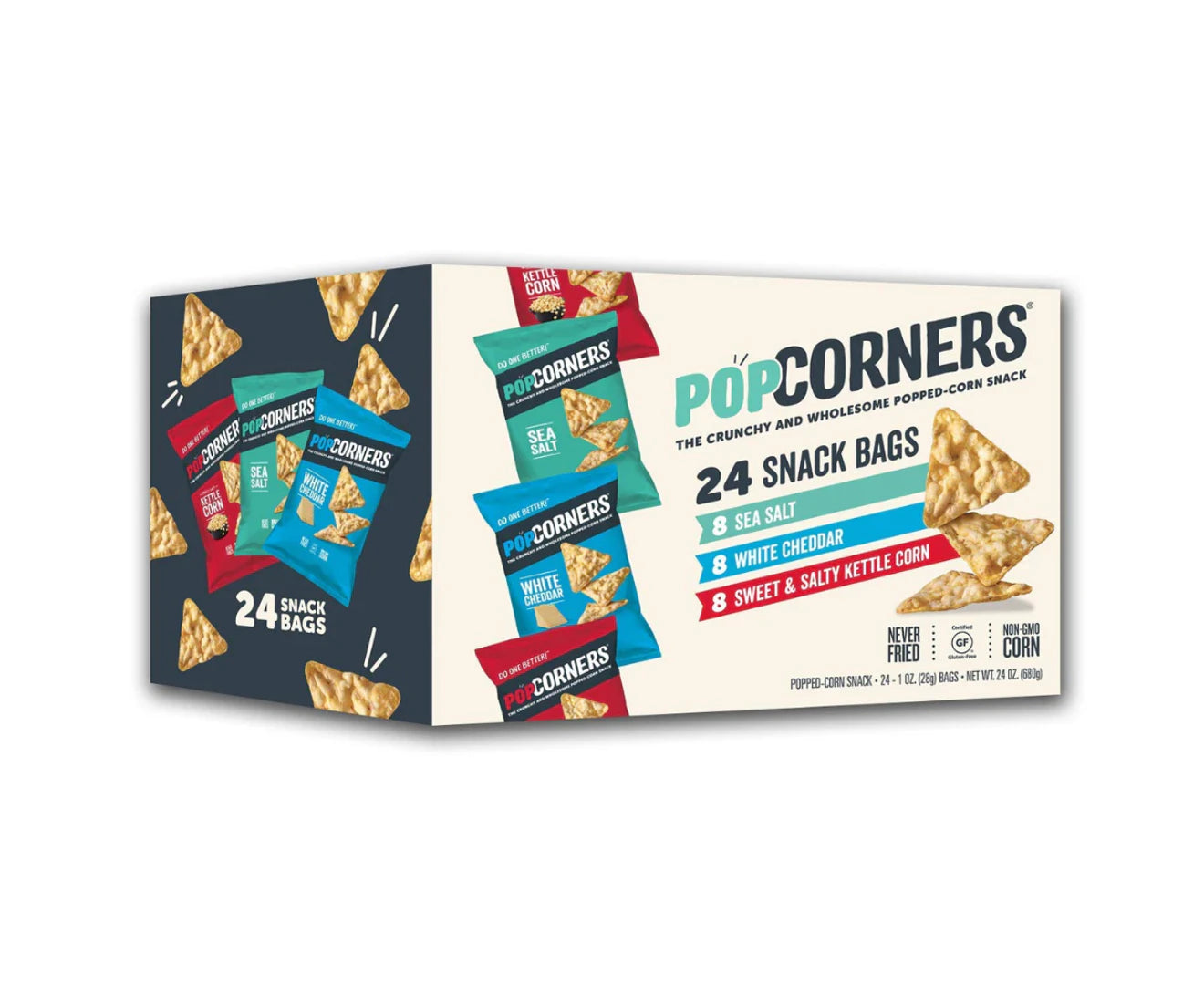 PopCorners Corn Chips Box Variety Pack (28 g x 24 pk)