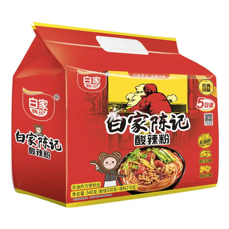 白家陈记 经典成都味 三重升级 酸辣粉 中辣 五连包 108g×5