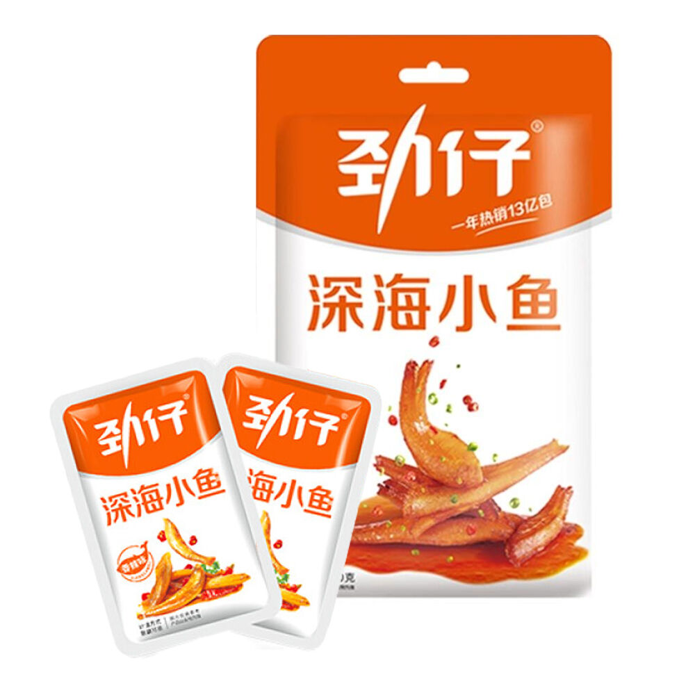 劲仔 深海小鱼 香辣味 110g