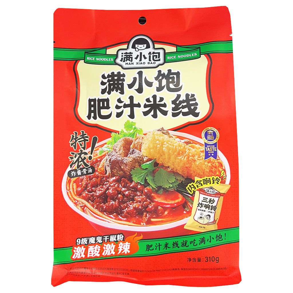 满小饱 肥汁米线 特浓炸酱骨汤 310g