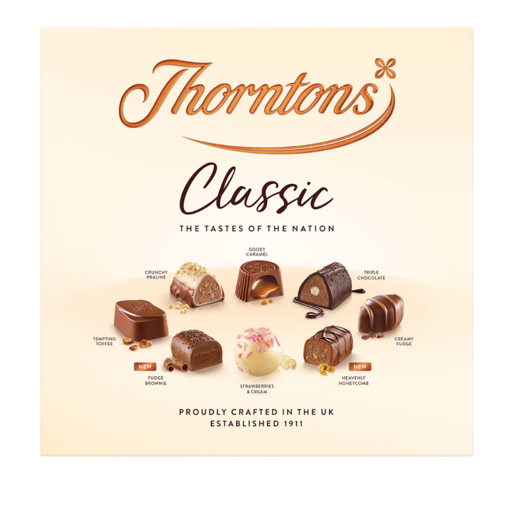 Thorntons Classic Chocolate Box 262g