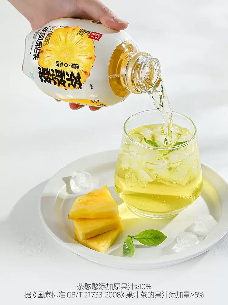 果子熟了 茶憨憨 菠萝冰茶饮料 500毫升