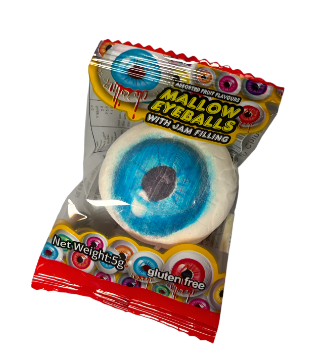 眼球夹心棉花糖 – 5克
