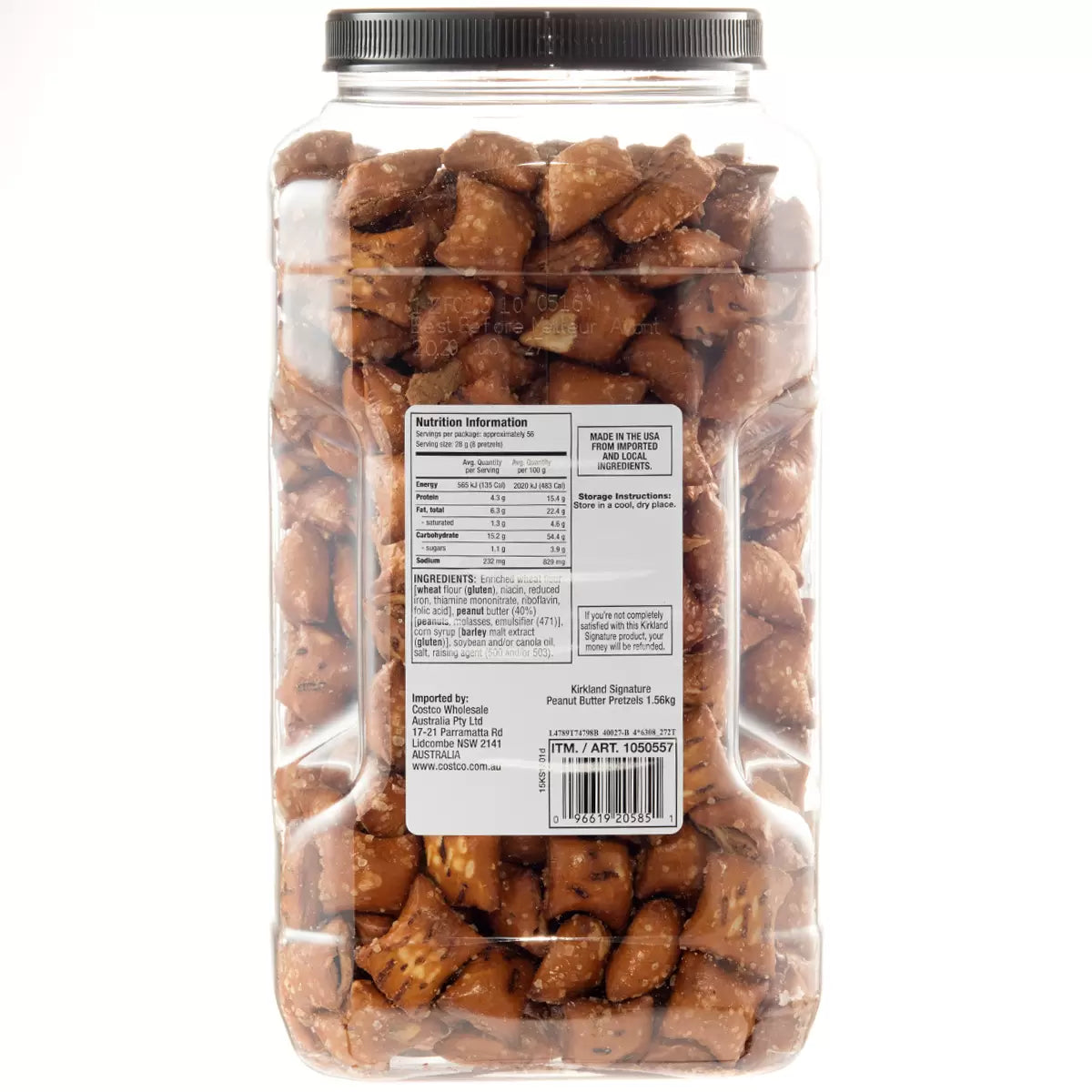 Kirkland Signature Peanut Butter Pretzels (1.56 kg)