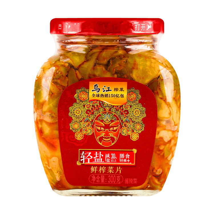 WuJiang Spicy And Tart Flavour Mustard Tuber 300g