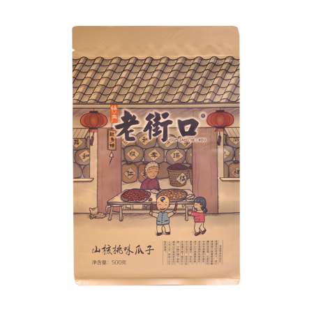 老街口 山核桃味瓜子 400克