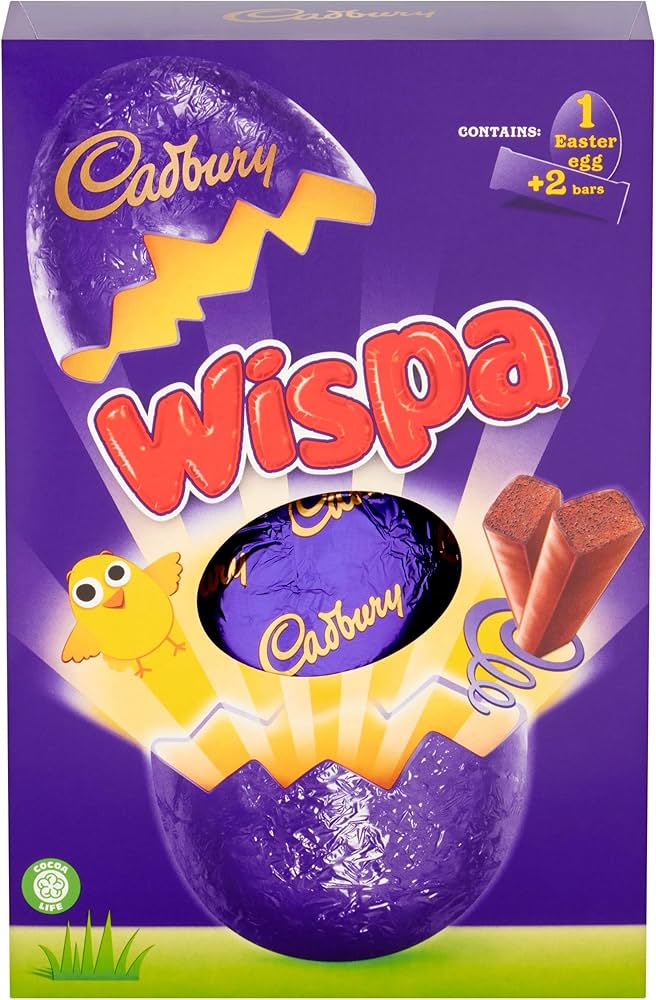 Cadbury Wispa 大号复活节巧克力蛋
