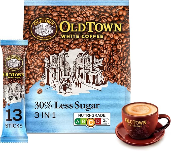 Oldtown White Coffee 30% Less sugar 525g