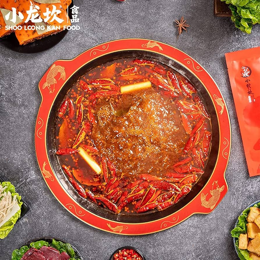 Shoo Loong Kan Beef Oil Hot Pot Base – 198g