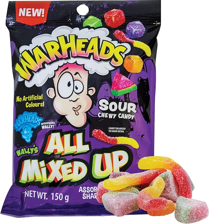 Warheads 酸味混合软糖袋装 150g