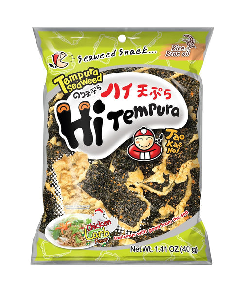 小老板天妇罗海苔 泰式鸡肉辣拌沙拉味 40g