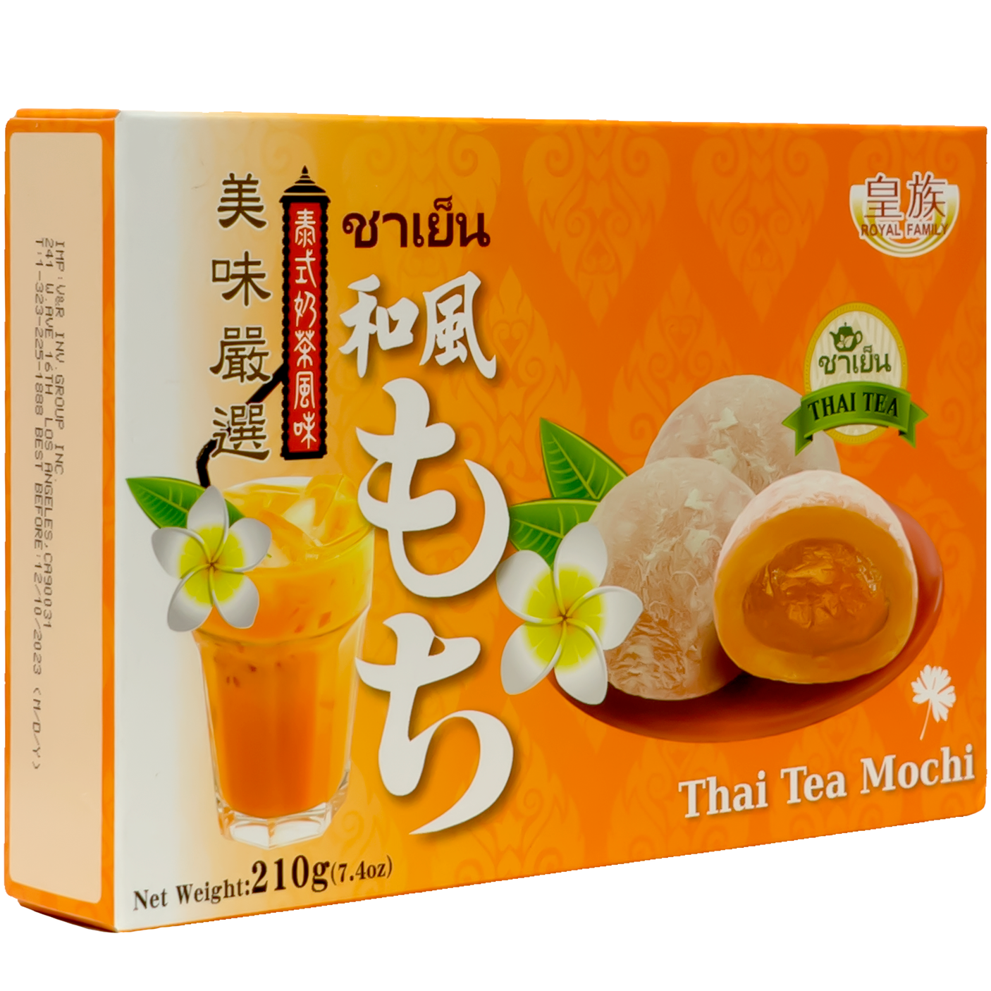Royal Family Thai Tea Mochi 210g