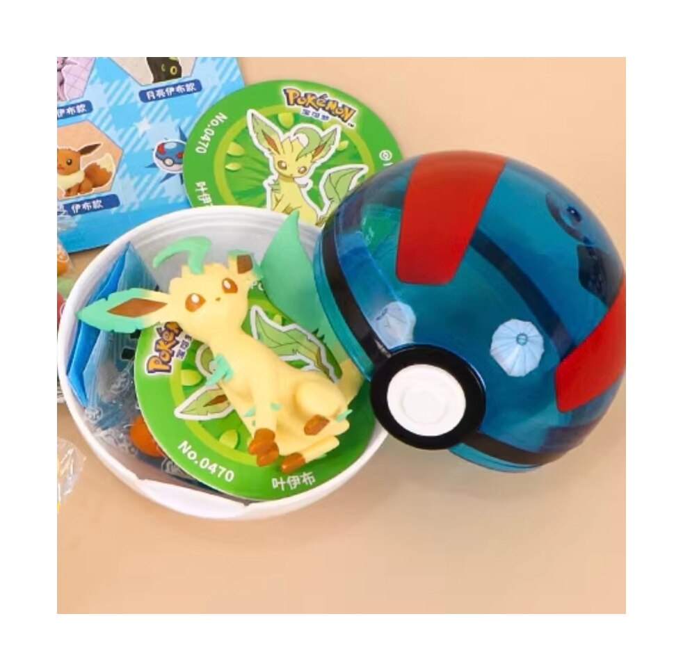 Le-da Pokemon Pokéball Fruit Juice Gummy Blue - 20g