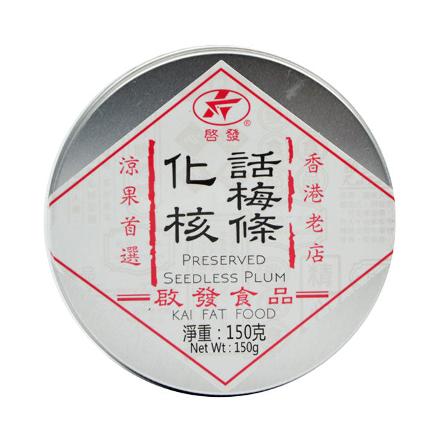 启发化核话梅条圆盒 150g