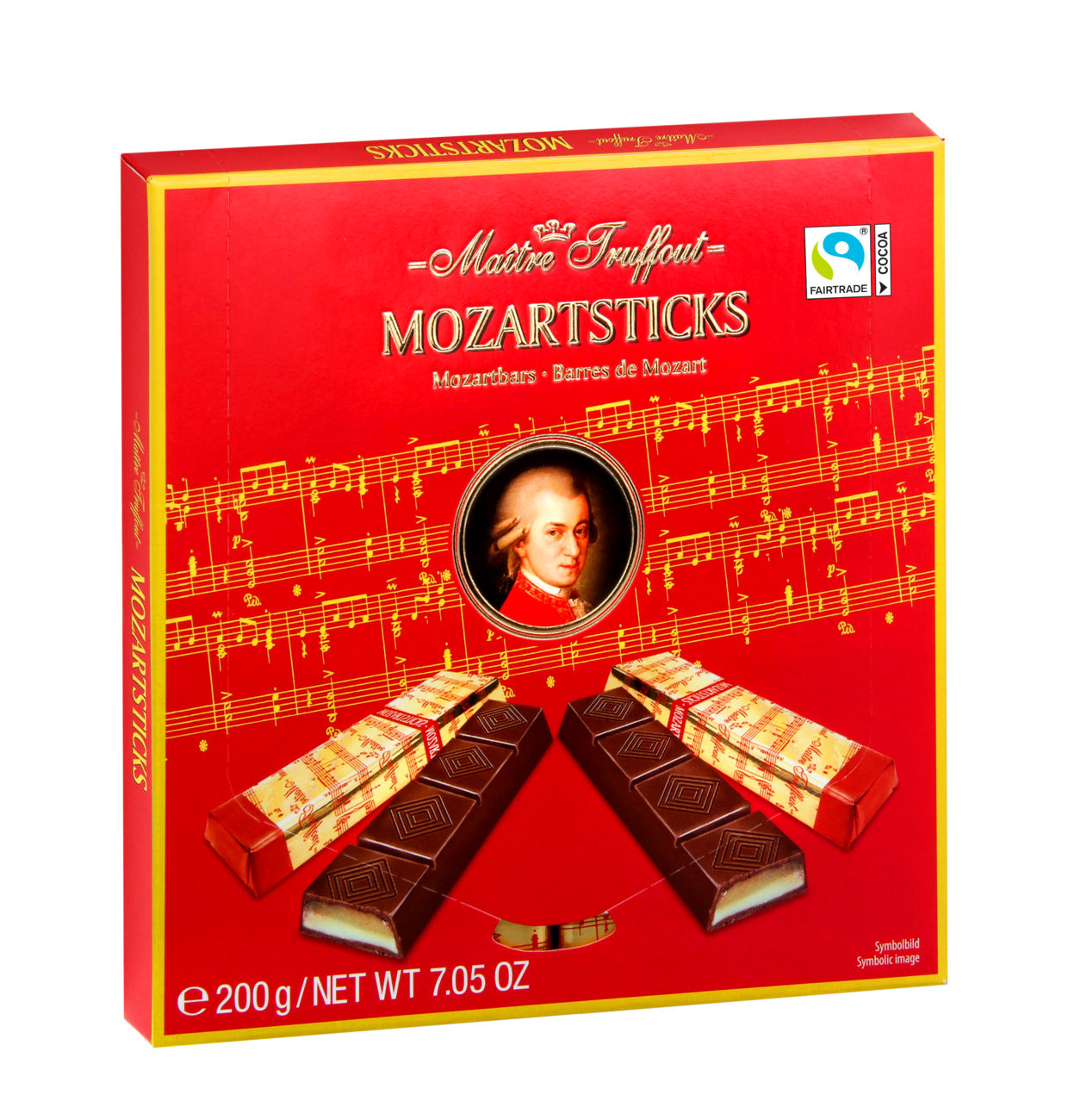 Maitre Truffout Mozartbars Chocolate Gift Box– 200g
