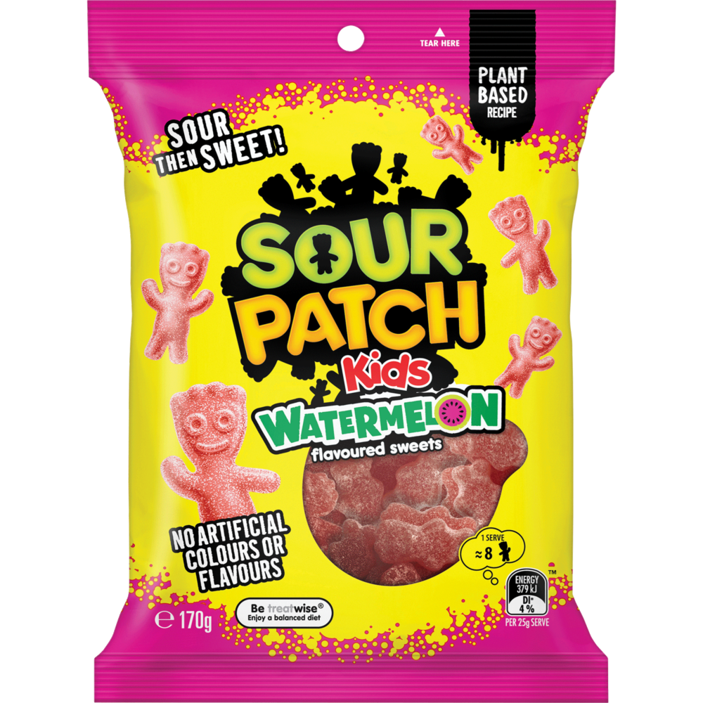 吉百利儿童西瓜味软糖 – 170克