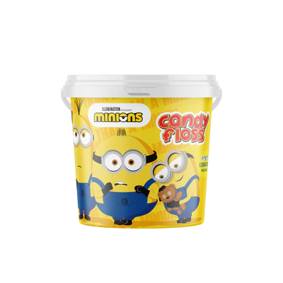 Candy Floss Minions Bucket – 50g