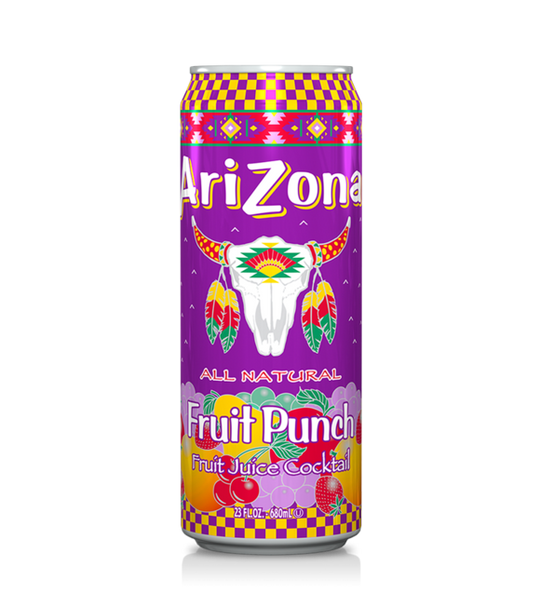 Arizona All Natural Fruit Punch Fruit Juice Cocktail 650ml