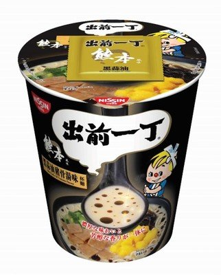 Nissin Black Garlic Oil Tonkotsu Instant Noodles Cup 72 g