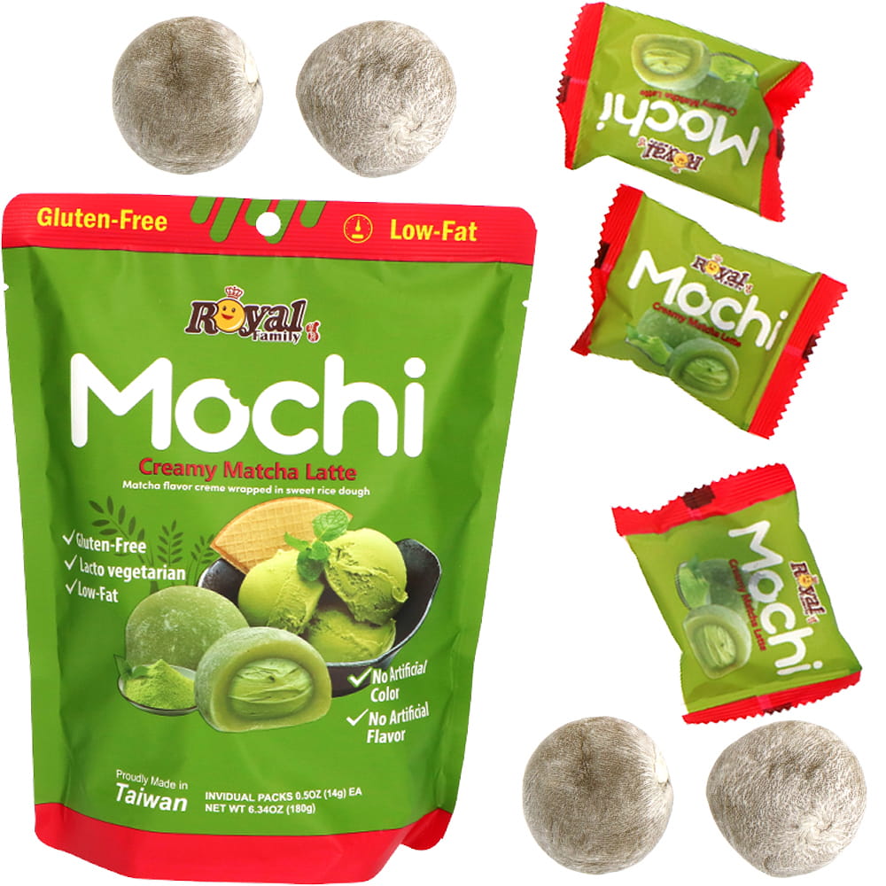 Royal Family Gluten-Free Mochi Matcha Latte Flavor 180g