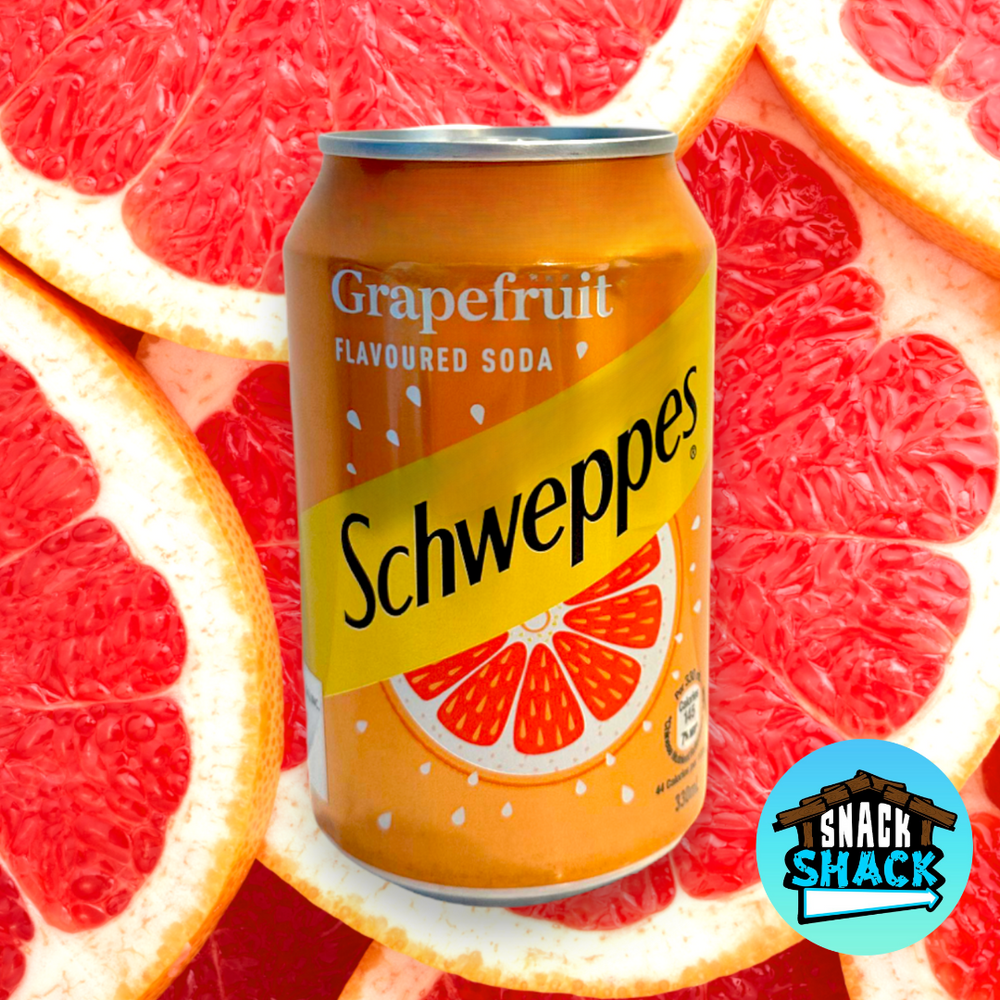Schweppes Grapefruit Flavoured Soda Drink 330ml