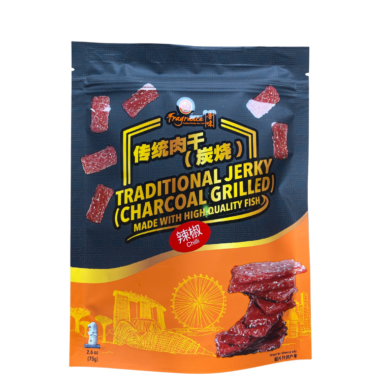 香味香辣鱼干 75g