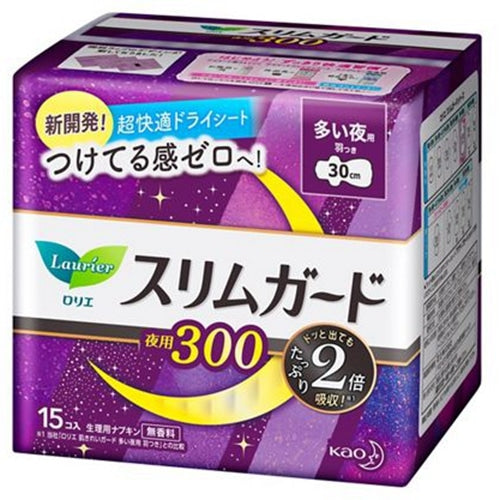 Laurier 日本超薄0触感 夜用卫生巾 – 15片装