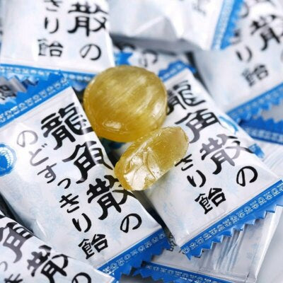 Ryukakusan Mint Herbal Drops Throat Refreshing Candy 88g