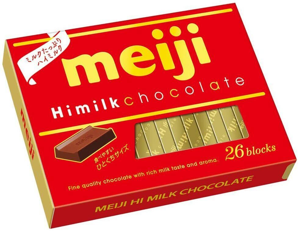 Meiji Himilk Chocolate Milk 26 blocks 120g