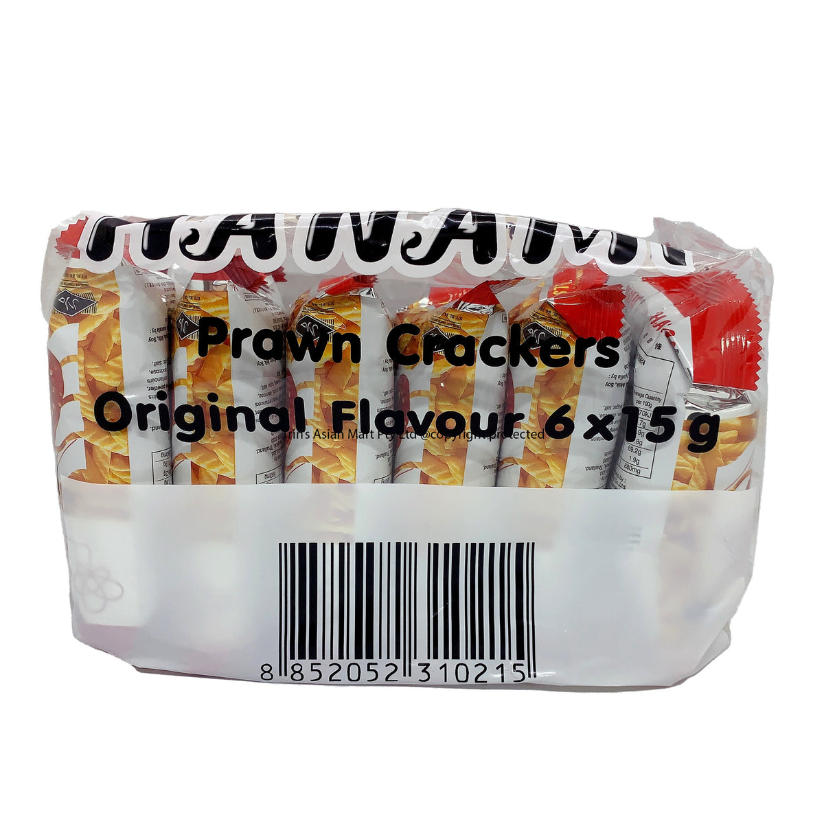 Hanami Prawn Cracker Original 15g X 6