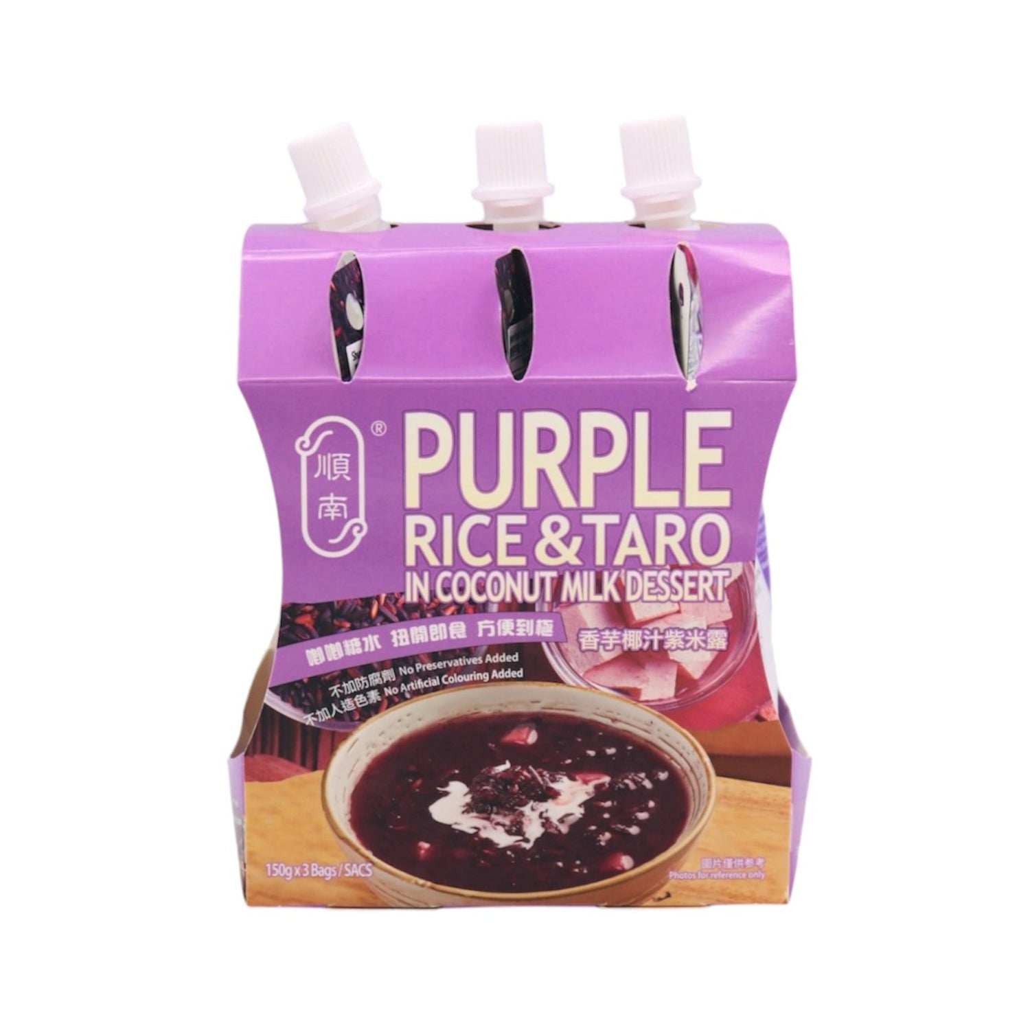Shunnam 椰奶紫米芋头甜品 450g - 3包