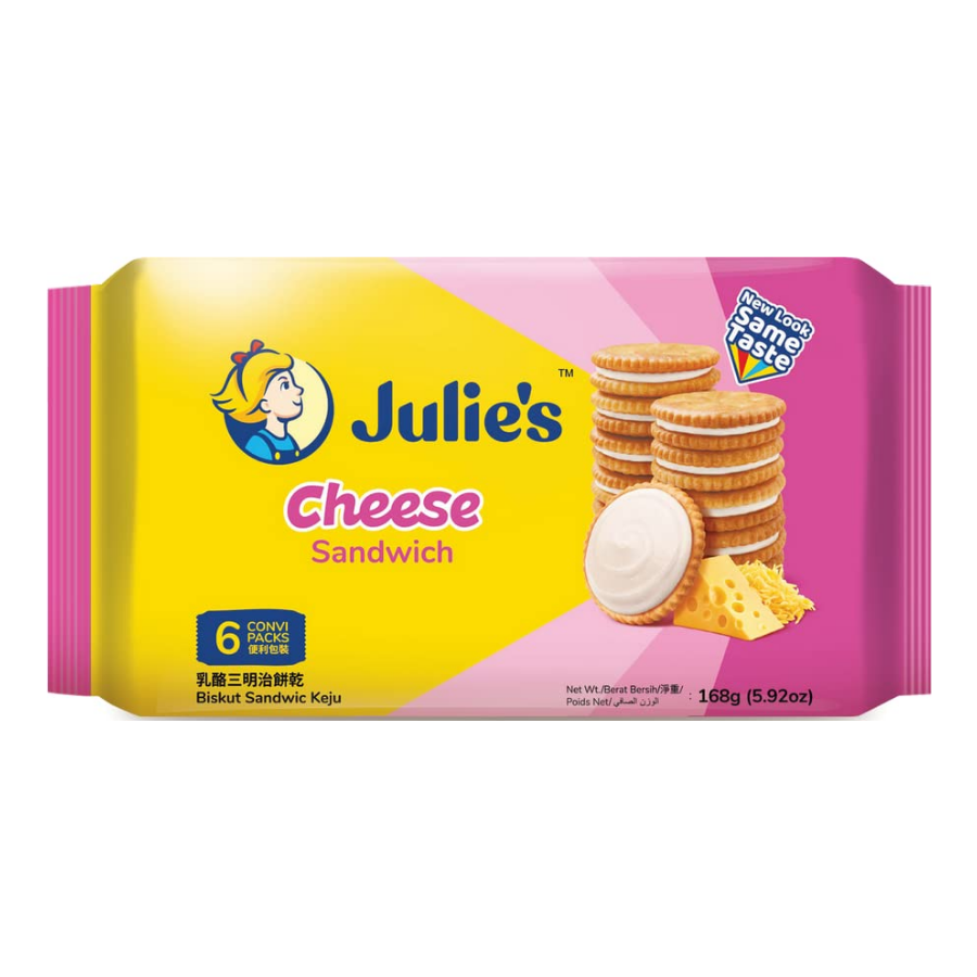 Julie’s 奶酪夹心饼干 168g