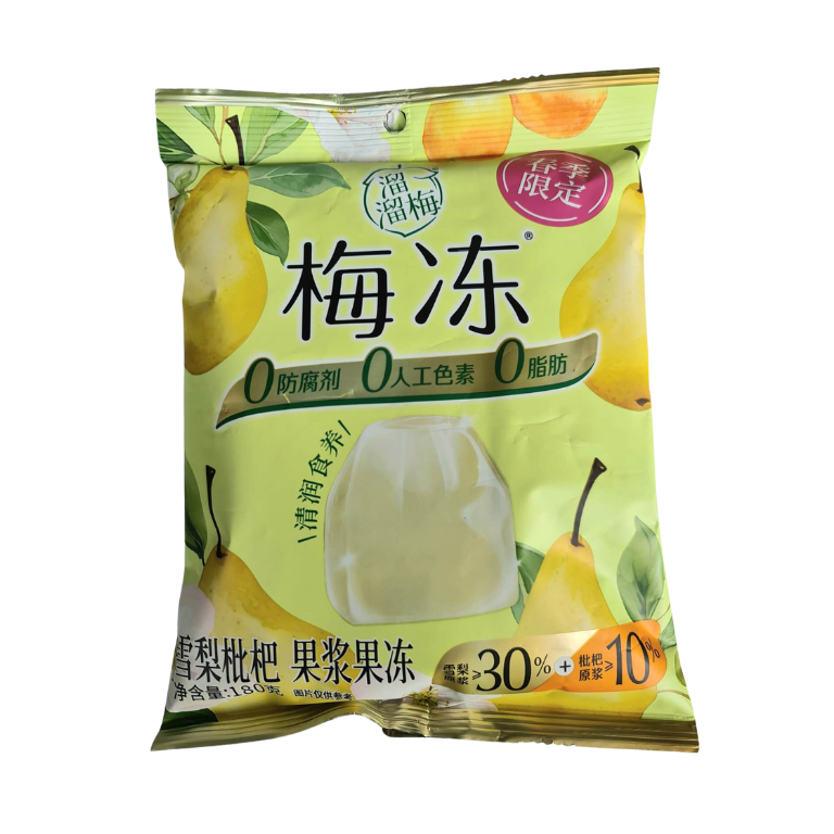LIU LIU MEI Pear And Loquat Jelly 180g