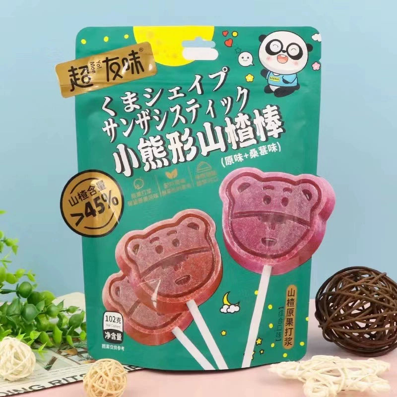 Chao You Wei Little Bear Hawthorn Stick – 102g