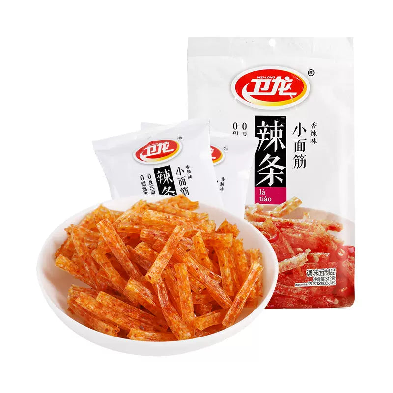 卫龙 辣条 小面筋 香辣味 共享装 360g(26g×14包)